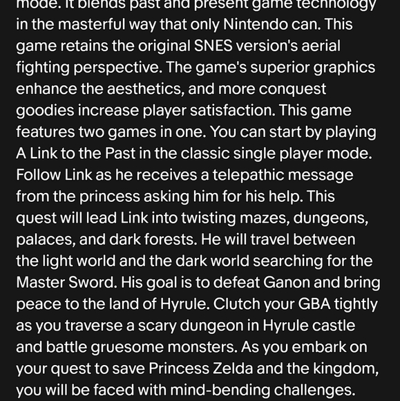 ᘔᗴᒪᗪᗩ ᒪIᑎK TO ᑭᗩՏT ᖴOᑌᖇ ՏᗯOᖇᗪՏ ᘜᗩᗰᗴ ᗷOY - Picture 3 of 6